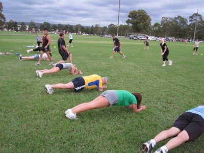Training session